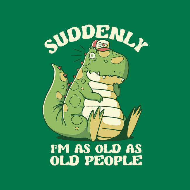 Old People Dinosaur-Baby-Basic-Onesie-tobefonseca