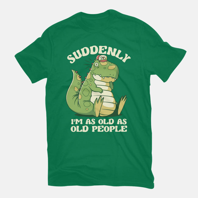 Old People Dinosaur-Mens-Premium-Tee-tobefonseca