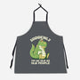 Old People Dinosaur-Unisex-Kitchen-Apron-tobefonseca