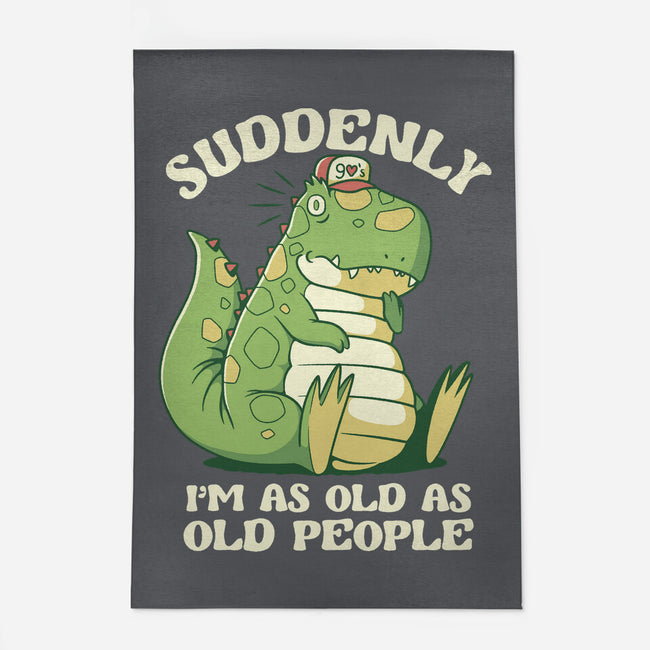 Old People Dinosaur-None-Indoor-Rug-tobefonseca