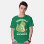 Old People Dinosaur-Mens-Basic-Tee-tobefonseca