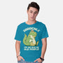 Old People Dinosaur-Mens-Basic-Tee-tobefonseca