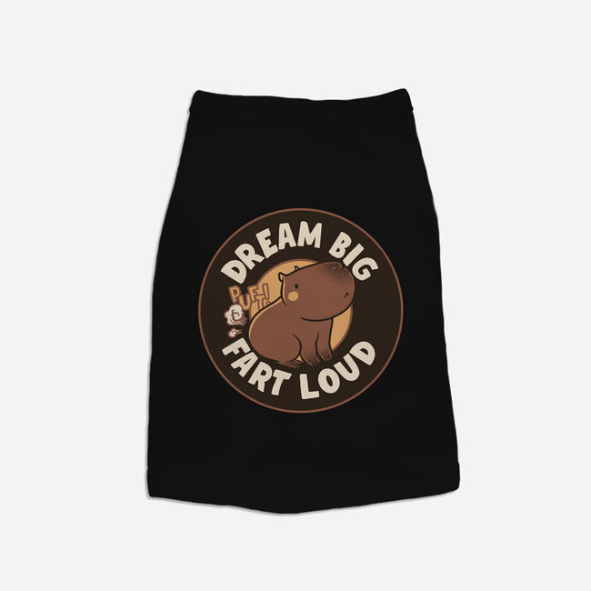 Dream Big Fart Loud-Cat-Basic-Pet Tank-tobefonseca