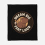 Dream Big Fart Loud-None-Fleece-Blanket-tobefonseca