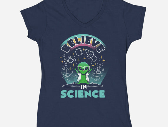 Believe In Science Alien