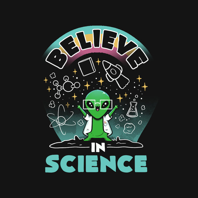 Believe In Science Alien-Womens-Racerback-Tank-tobefonseca