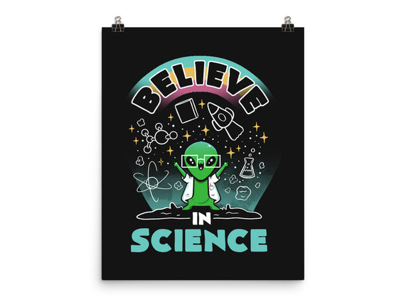 Believe In Science Alien