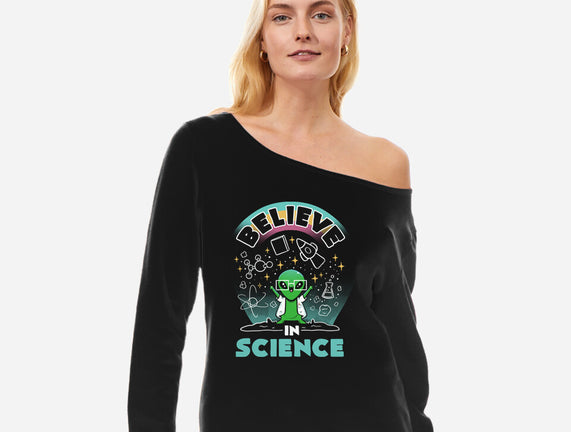 Believe In Science Alien