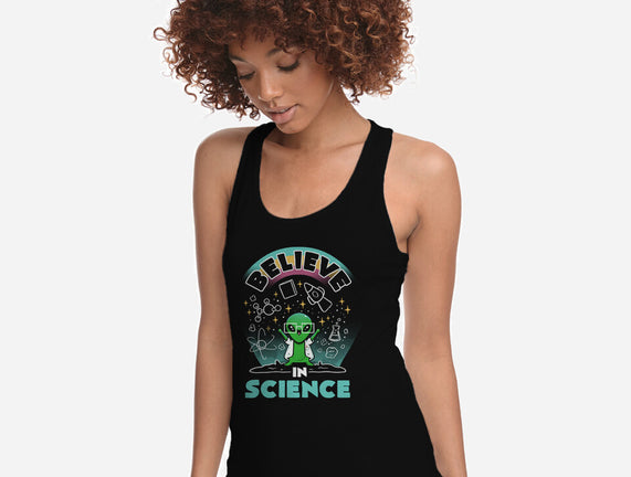 Believe In Science Alien