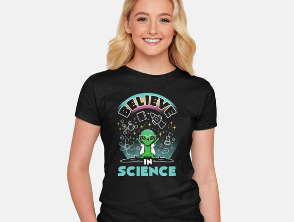 Believe In Science Alien