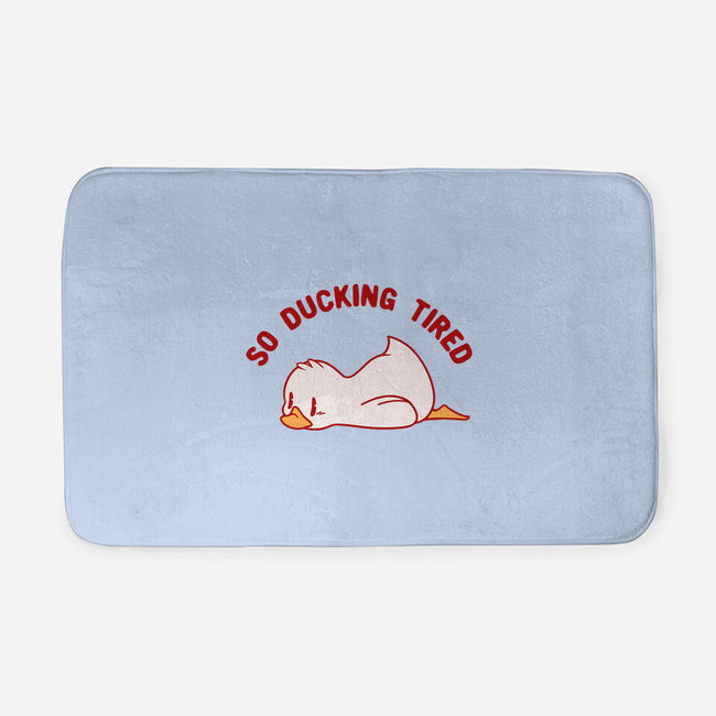 So Ducking Tired-None-Memory Foam-Bath Mat-tobefonseca