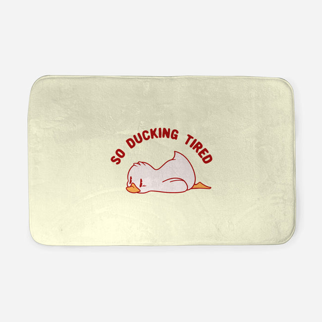 So Ducking Tired-None-Memory Foam-Bath Mat-tobefonseca