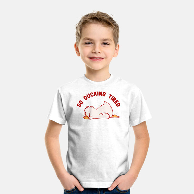 So Ducking Tired-Youth-Basic-Tee-tobefonseca