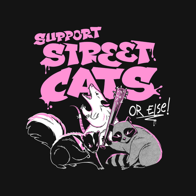 Support Street Cats Or Else-Dog-Bandana-Pet Collar-tobefonseca