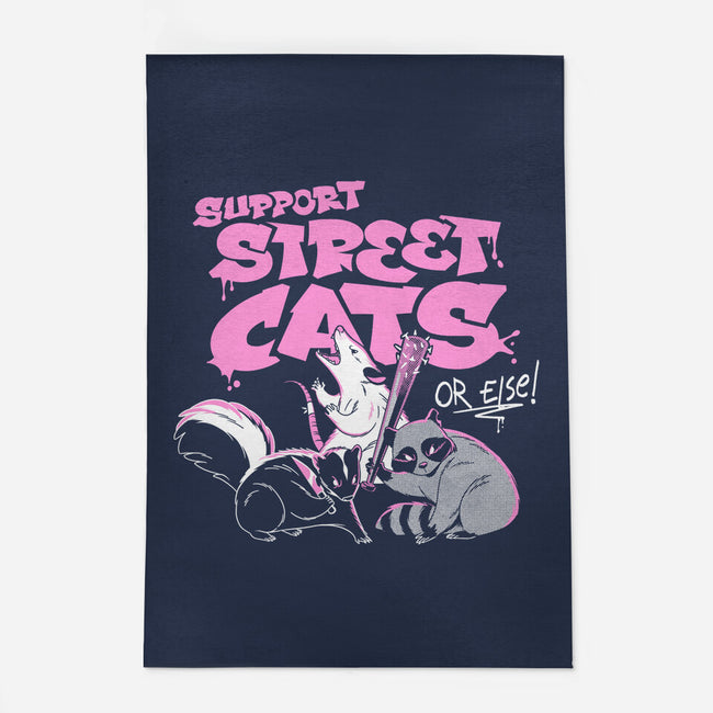 Support Street Cats Or Else-None-Indoor-Rug-tobefonseca