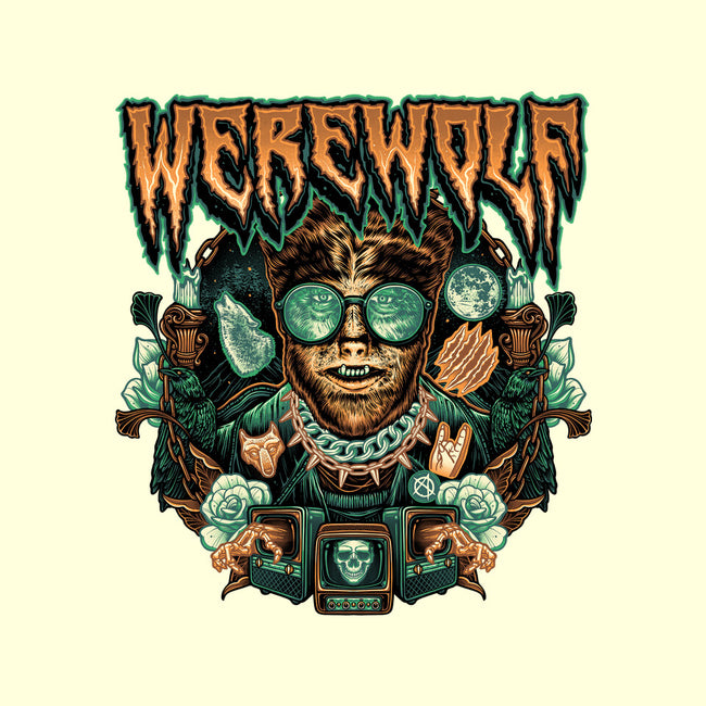 Punk Wolf-Mens-Basic-Tee-glitchygorilla