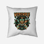 Punk Wolf-None-Removable Cover-Throw Pillow-glitchygorilla