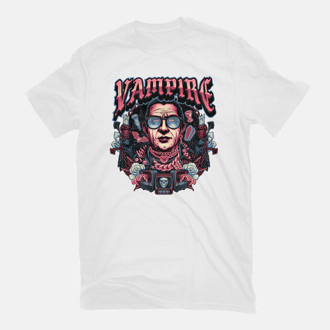 Punk Vampire-Womens-Fitted-Tee-glitchygorilla