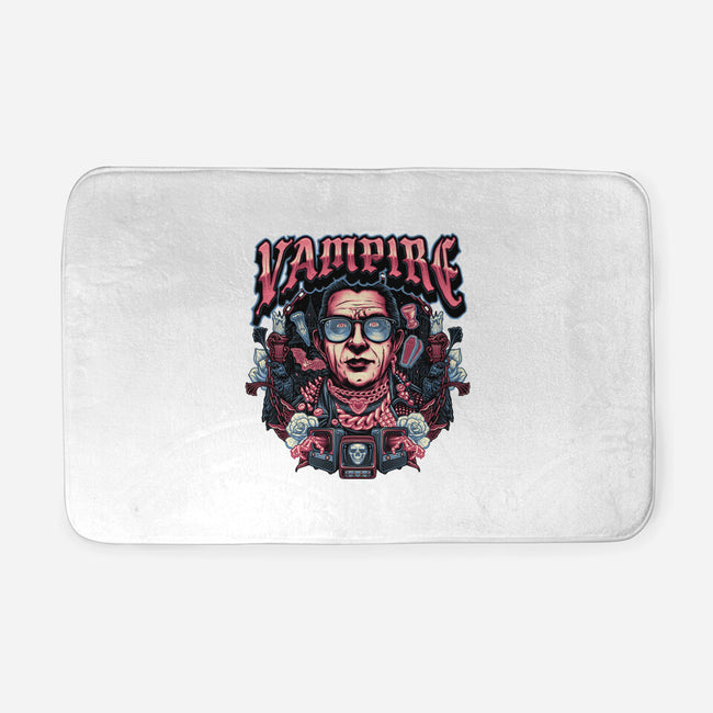 Punk Vampire-None-Memory Foam-Bath Mat-glitchygorilla