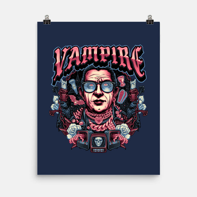 Punk Vampire-None-Matte-Poster-glitchygorilla