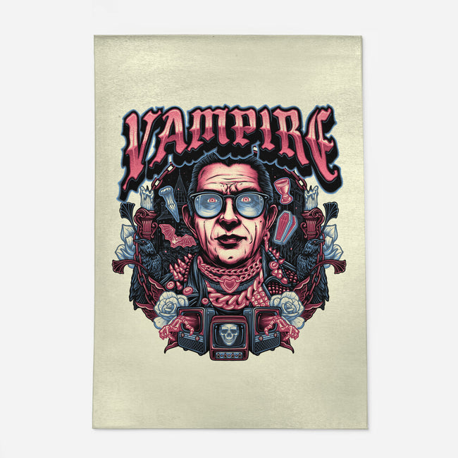 Punk Vampire-None-Indoor-Rug-glitchygorilla