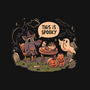 This Is Spooky-Womens-Off Shoulder-Tee-eduely