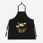 Cute Witch Frog-Unisex-Kitchen-Apron-xMorfina