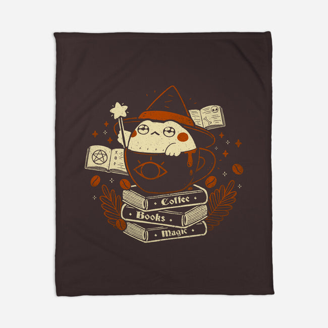 Cute Witch Frog-None-Fleece-Blanket-xMorfina