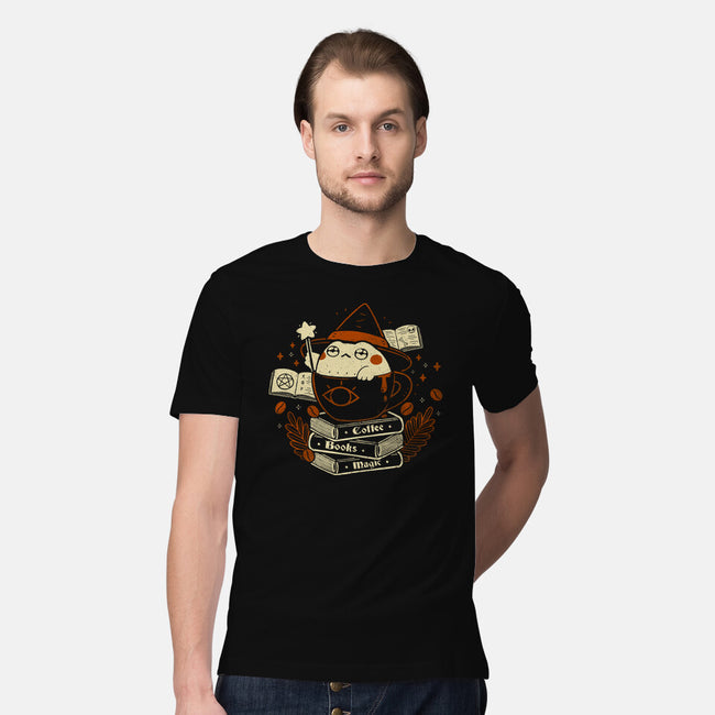 Cute Witch Frog-Mens-Premium-Tee-xMorfina