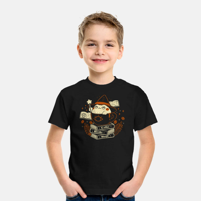 Cute Witch Frog-Youth-Basic-Tee-xMorfina