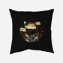 Cute Witch Frog-None-Removable Cover-Throw Pillow-xMorfina