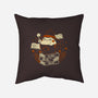 Cute Witch Frog-None-Removable Cover-Throw Pillow-xMorfina