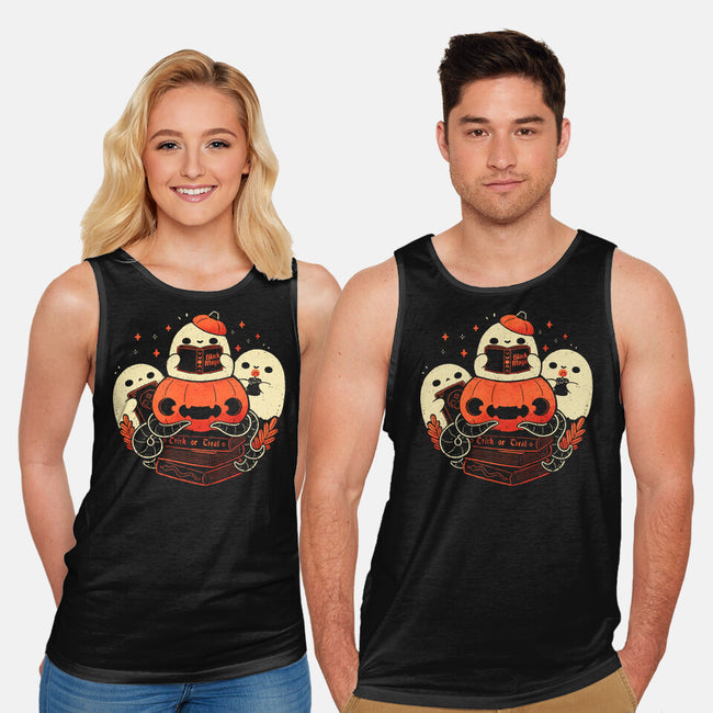 Ghost Book Club-Unisex-Basic-Tank-xMorfina