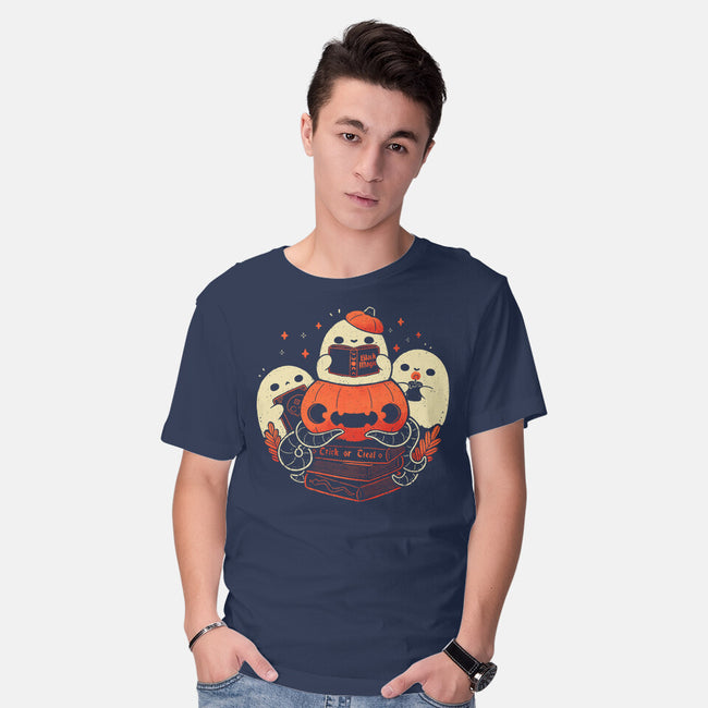 Ghost Book Club-Mens-Basic-Tee-xMorfina