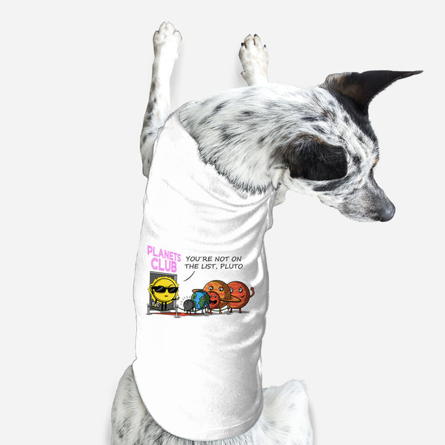 You're Not On The List-Dog-Basic-Pet Tank-zascanauta