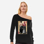 Mutant Samurai-Womens-Off Shoulder-Sweatshirt-DrMonekers