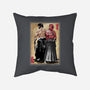 Mutant Samurai-None-Removable Cover-Throw Pillow-DrMonekers