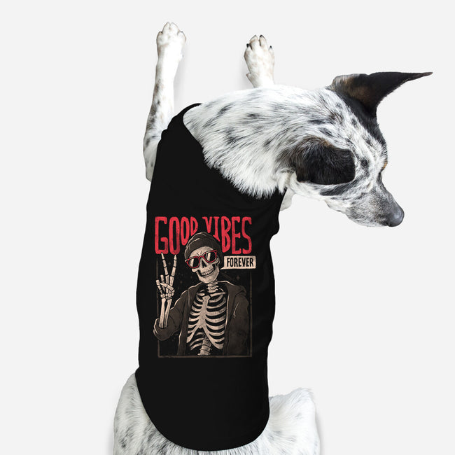 Good Vibes Forever-Dog-Basic-Pet Tank-eduely