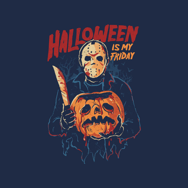 Halloween Is My Friday-Baby-Basic-Tee-eduely