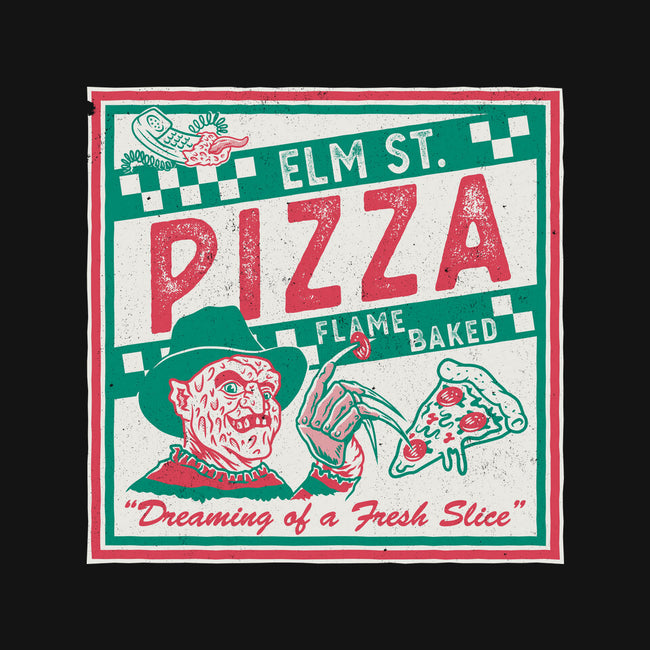 Elm St Pizza-Womens-Off Shoulder-Sweatshirt-Nemons