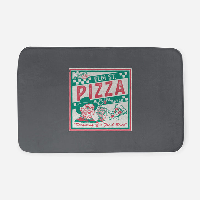 Elm St Pizza-None-Memory Foam-Bath Mat-Nemons