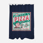 Elm St Pizza-None-Polyester-Shower Curtain-Nemons