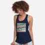 Elm St Pizza-Womens-Racerback-Tank-Nemons