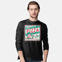 Elm St Pizza-Mens-Long Sleeved-Tee-Nemons