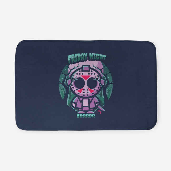 Friday Night Horror-None-Memory Foam-Bath Mat-jrberger