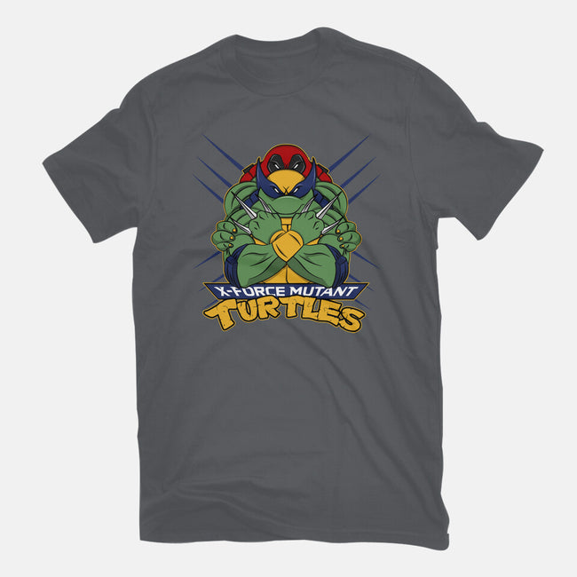 X-Force Mutant Turtles-Mens-Basic-Tee-Nieco