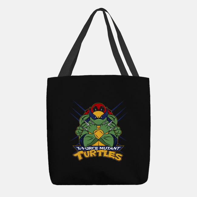 X-Force Mutant Turtles-None-Basic Tote-Bag-Nieco