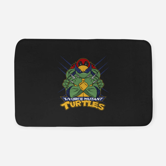 X-Force Mutant Turtles-None-Memory Foam-Bath Mat-Nieco