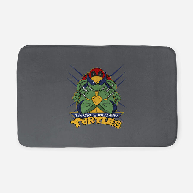 X-Force Mutant Turtles-None-Memory Foam-Bath Mat-Nieco