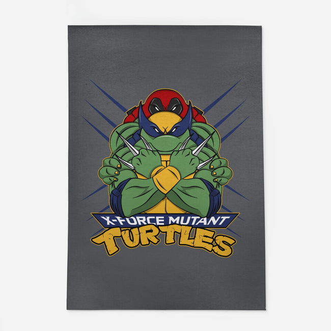 X-Force Mutant Turtles-None-Indoor-Rug-Nieco